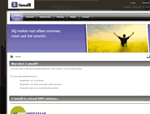 Tablet Screenshot of 2simul8-be.dnn-services.nl